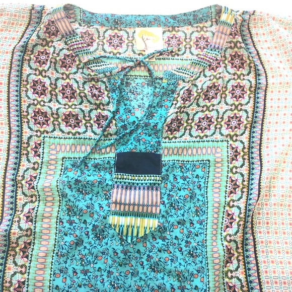 Anthropologie Fig and Flower Boho Style Top - Picture 2 of 9